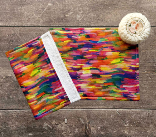 Face Cloths Paint Splatter