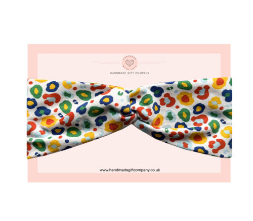 Women's Headband Paint Splatters