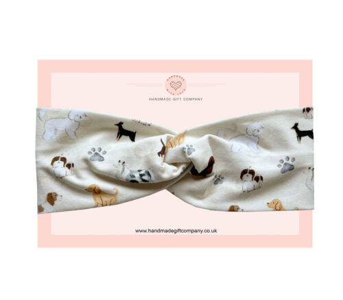 Women's Headband Puppy Parade