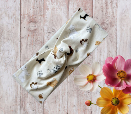 Women's Headband Puppy Parade