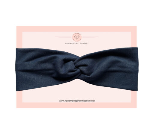 Women's Headband Blue Denim