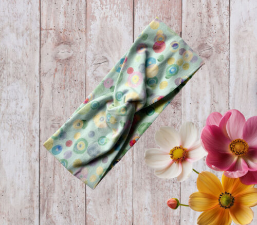 Women's Headband Spiral Design