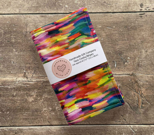 Face Cloths Paint Splatter