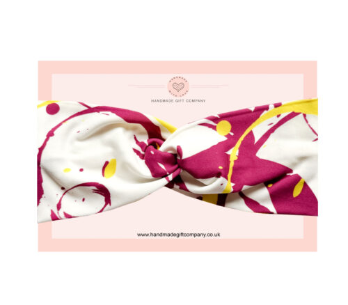 Women's Headband Abstract Design