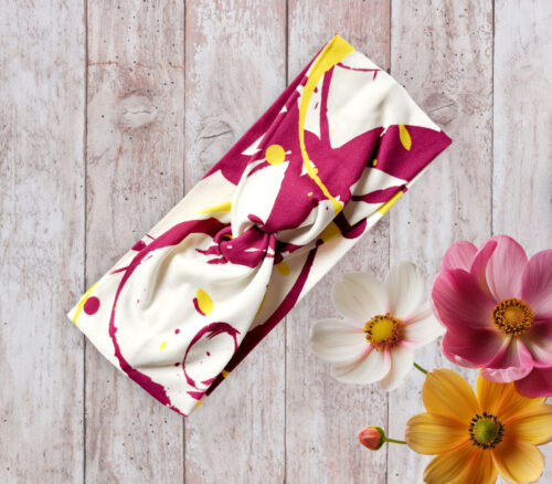 Women's Headband Abstract Design