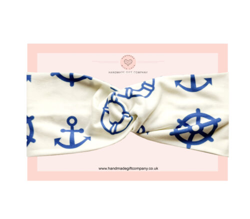 Women's headband Ships Wheel