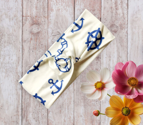 Women's headband Ships Wheel