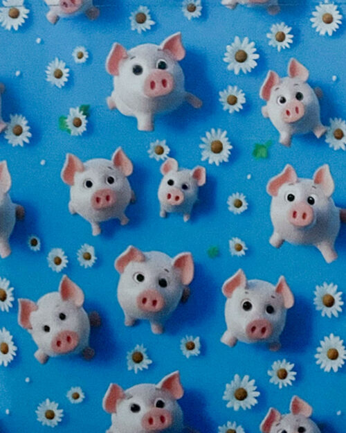 Childrens Tote Pig Design