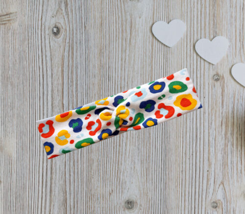 Babies Headband Paint Splashes