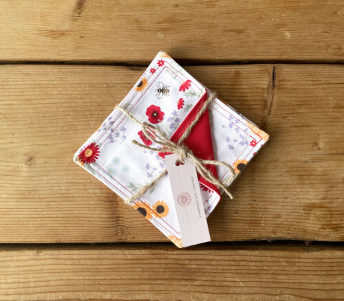 Coasters Pretty Beehive Design