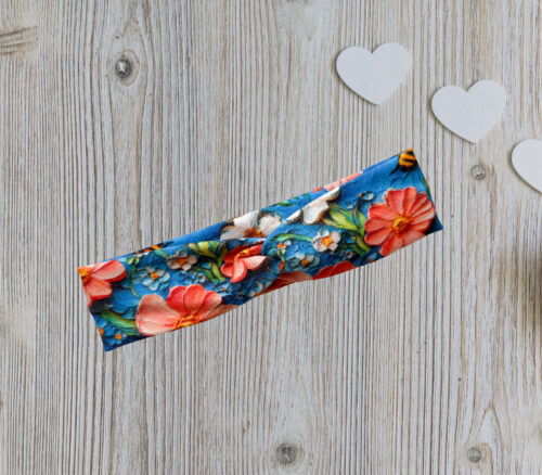 Babies Headband Colourful Flowers