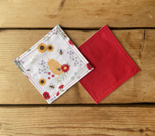 Coasters Pretty Beehive Design