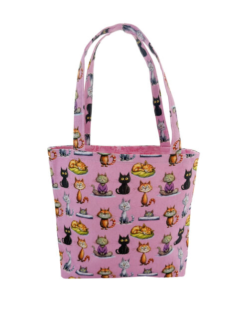 Childrens Tote Bag Cats Design