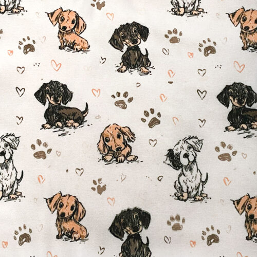 Mini Cushion Dachshunds Design