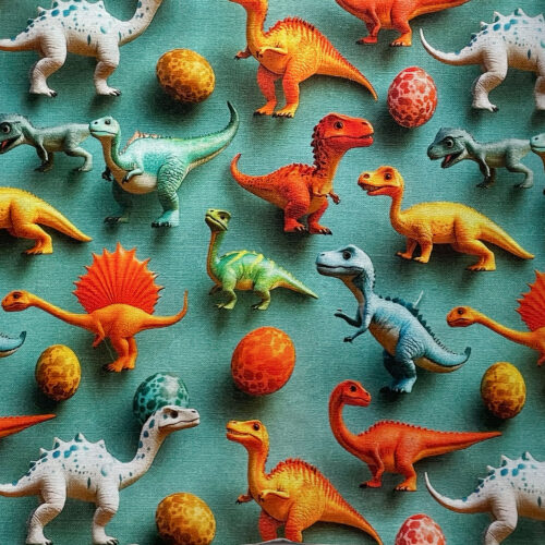 Mini Cushion Dinosaur Design
