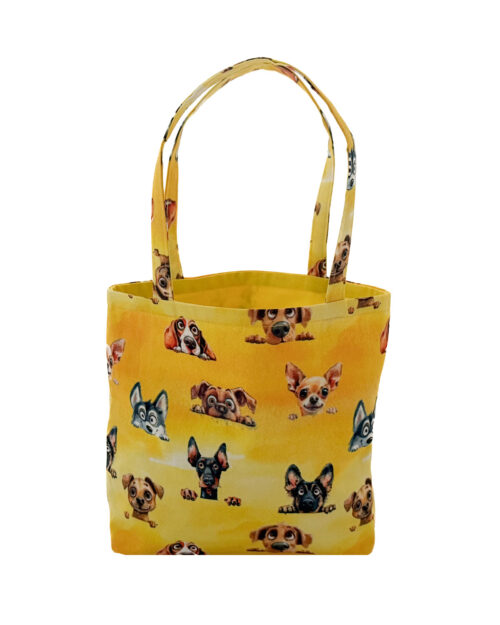Childrens Tote Bag Dogs Design