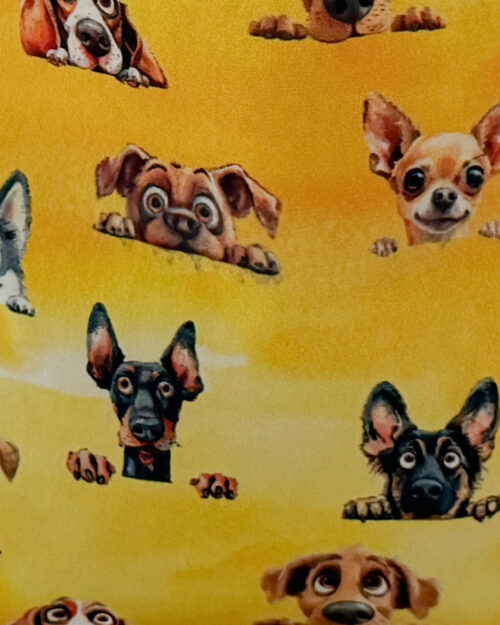 Childrens Tote Bag Dogs Design