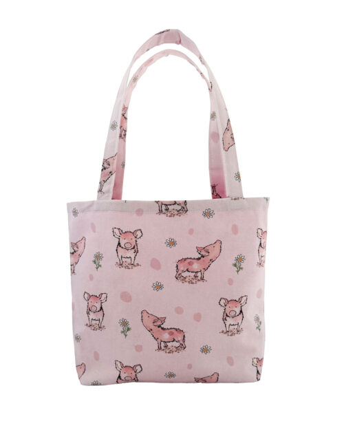 Childrens Tote Bag Pinky Pigs