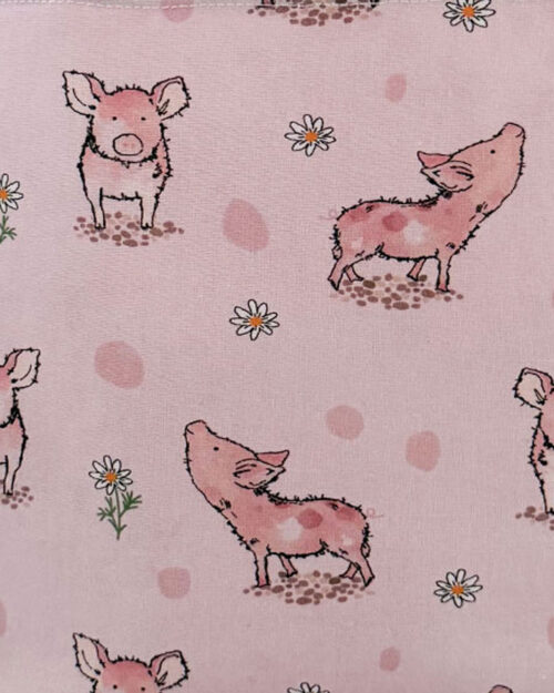 Childrens Tote Bag Pinky Pigs