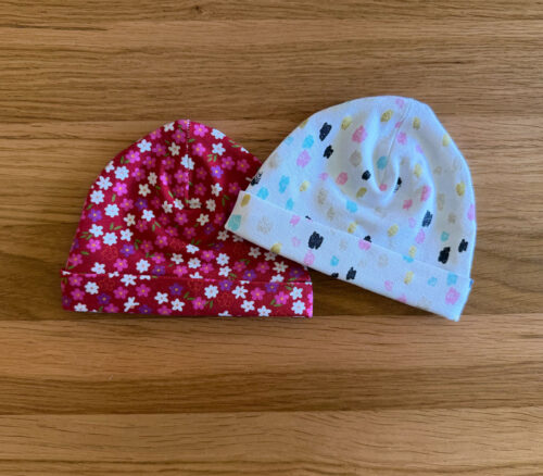 Baby Beanie Hats Floral Design