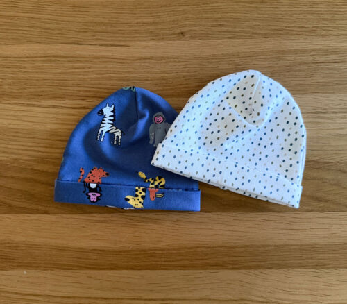 Baby Beanie Hats Spots Design
