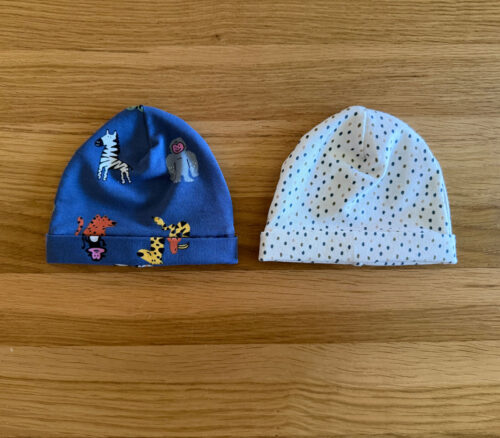 Baby Beanie Hats Spots Design