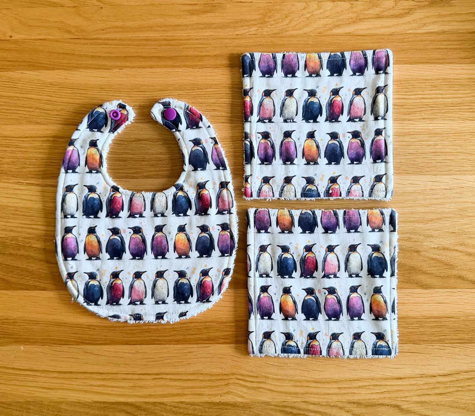 Boxed Gift Set Cute Penguin Design