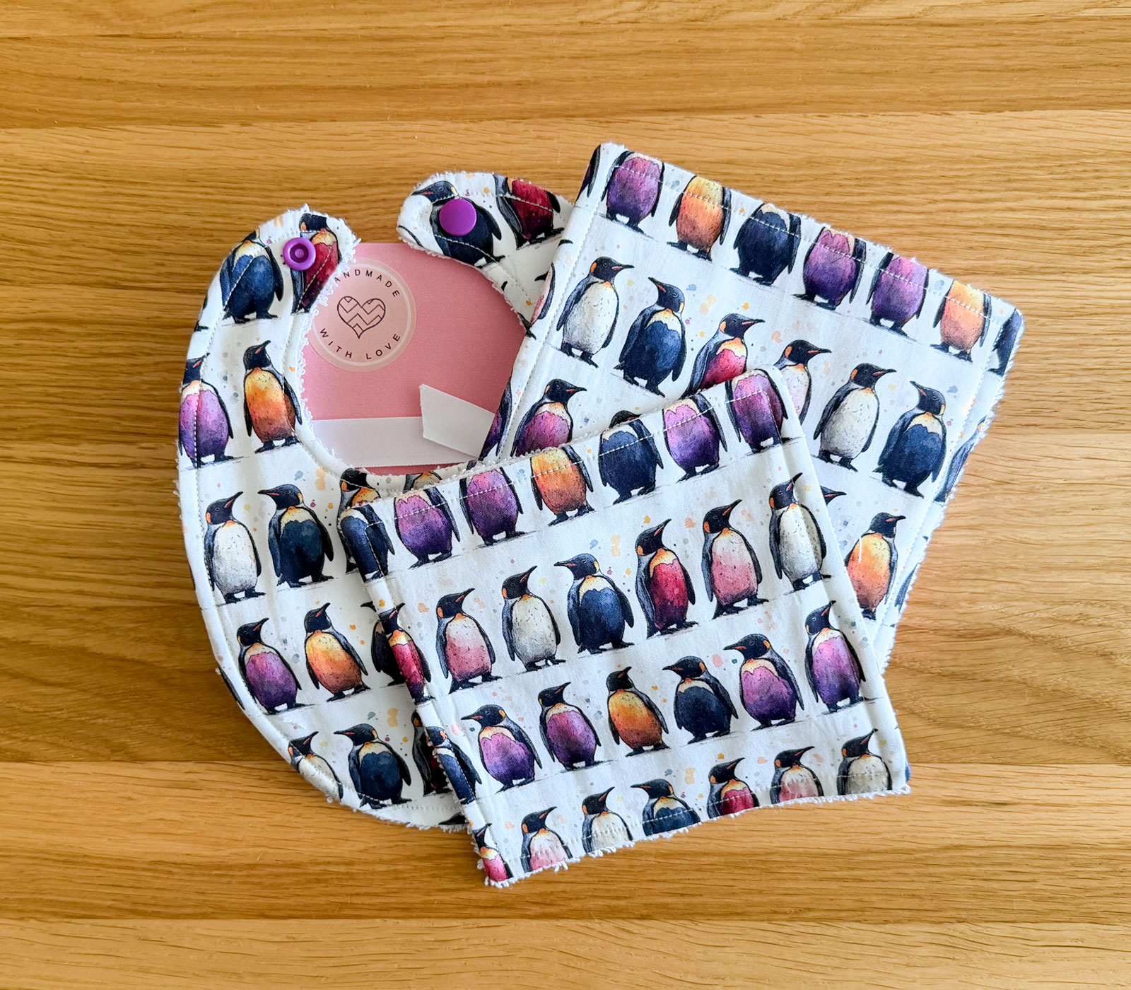 Boxed Gift Set Cute Penguin Design