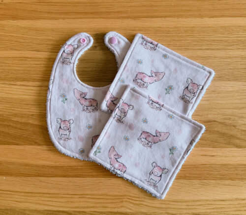 Boxed Gift Set Cute Pig Design