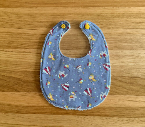 Newborn Baby Bib Circus Design