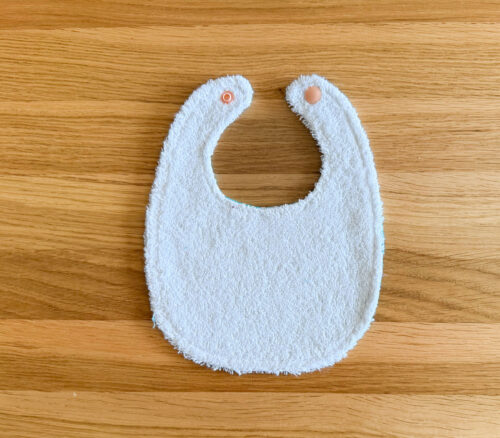 Newborn Baby Bib Floral Design