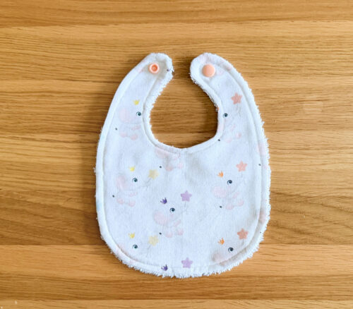 Newborn Baby Bib Elephant Design
