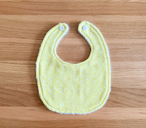 Newborn Baby Bib Floral Design
