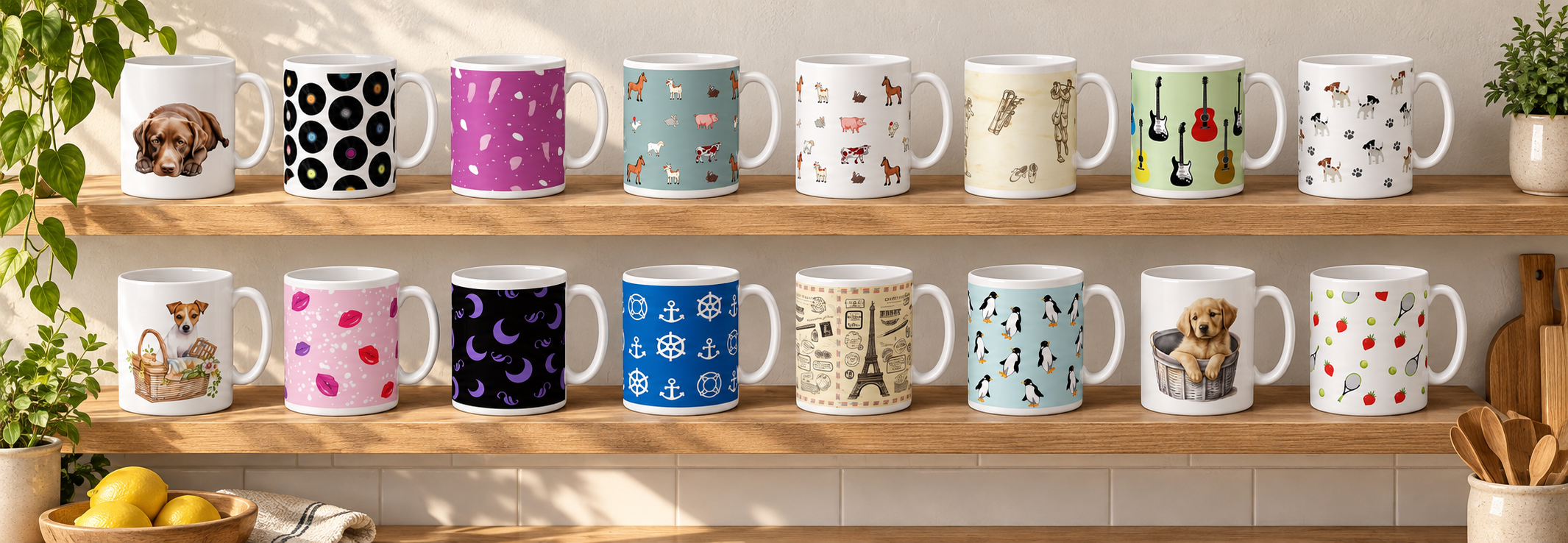 Decorative Mugs