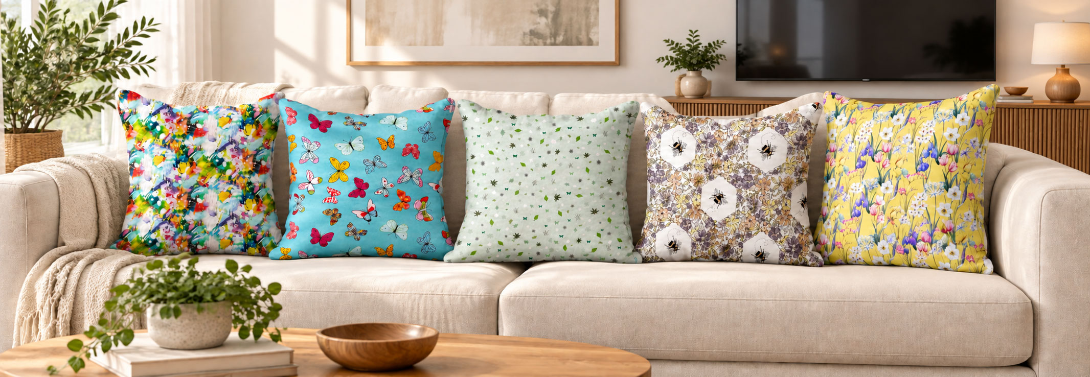 Floral Cushions