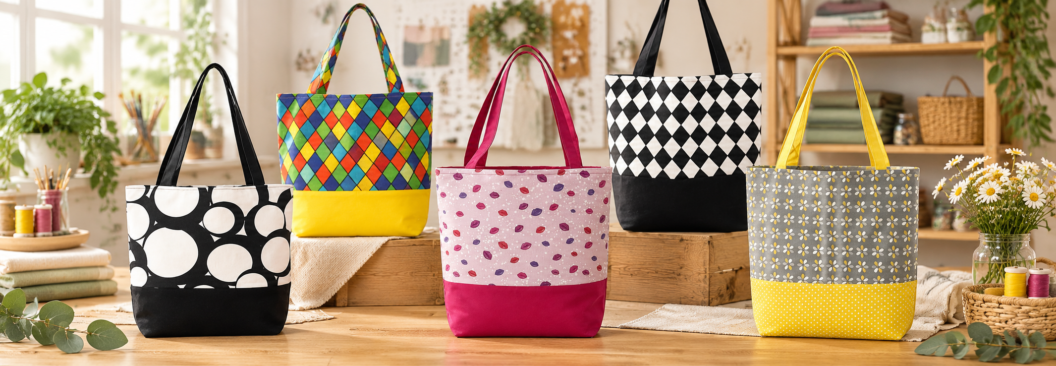 Women's Tote Bags from Handmade Gift Company