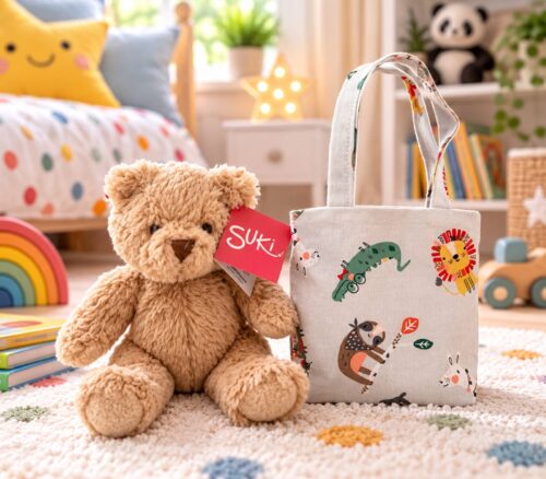 Teddy in a Bag – Cute Animal Design